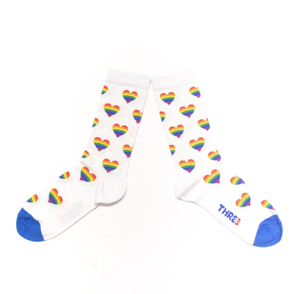 Medias pride corazón