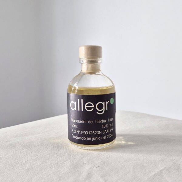 Allegro Pisco Macerado de Hierba Luisa 50 ml