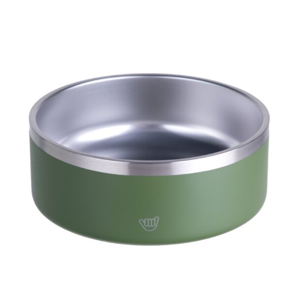 Cuenco para perro WeCool Dog Bowl 32oz Verde Oscuro
