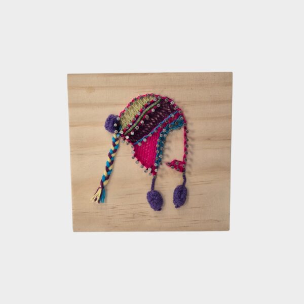 Cuadro Hilos Gorro Andino