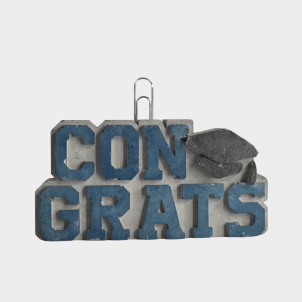 Congrats Clip en Concreto