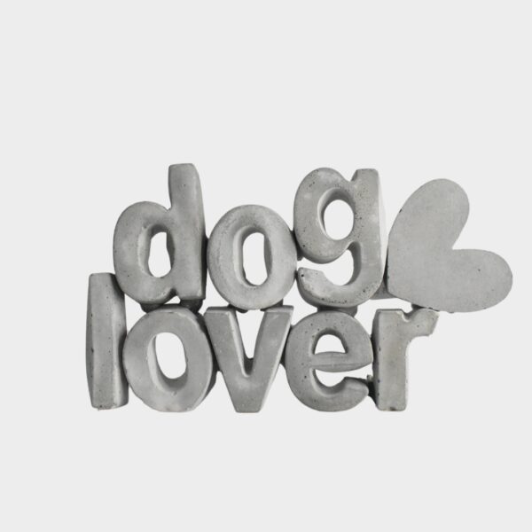 Dog Lover en Concreto