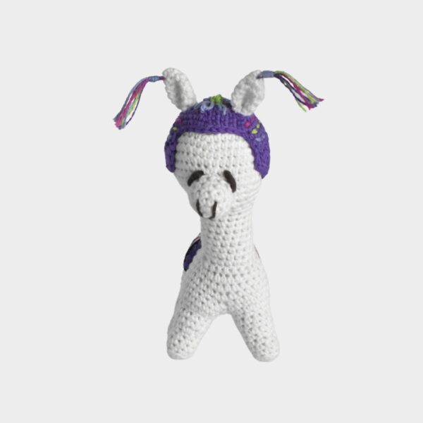 Amigurumi Llama Pequeña Morada