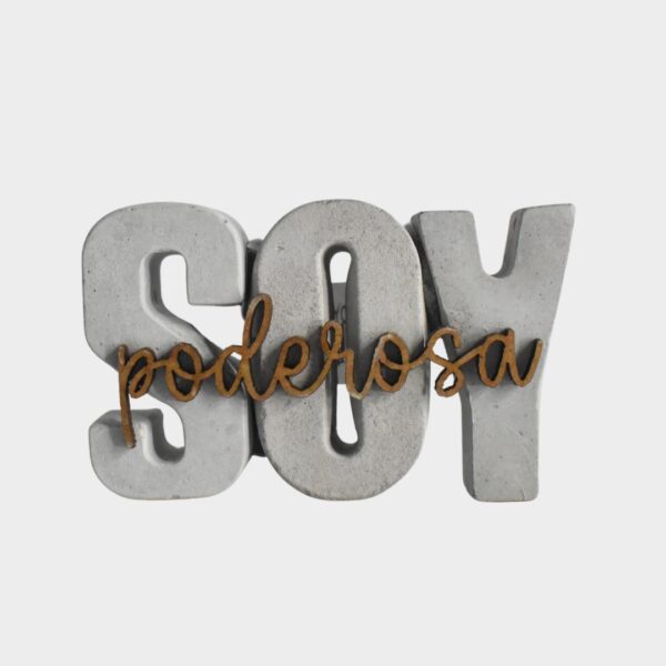 Soy Poderosa en Concreto