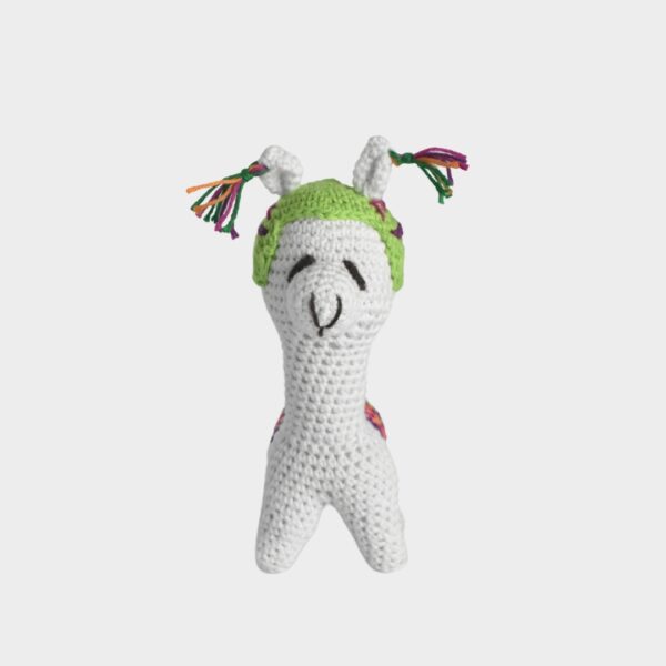 Amigurumi Llama Pequeña Verde