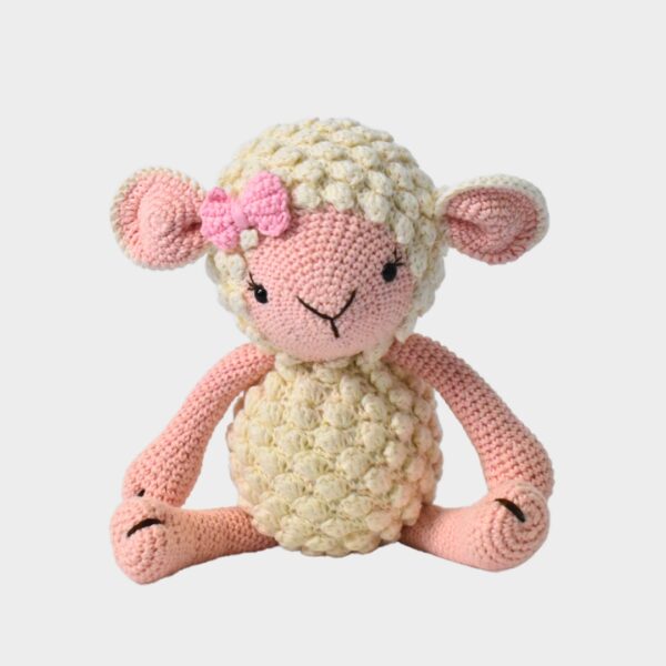 Amigurumi de Oveja Rosa