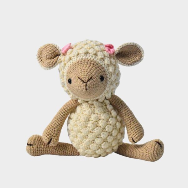 Amigurumi de Oveja Beige