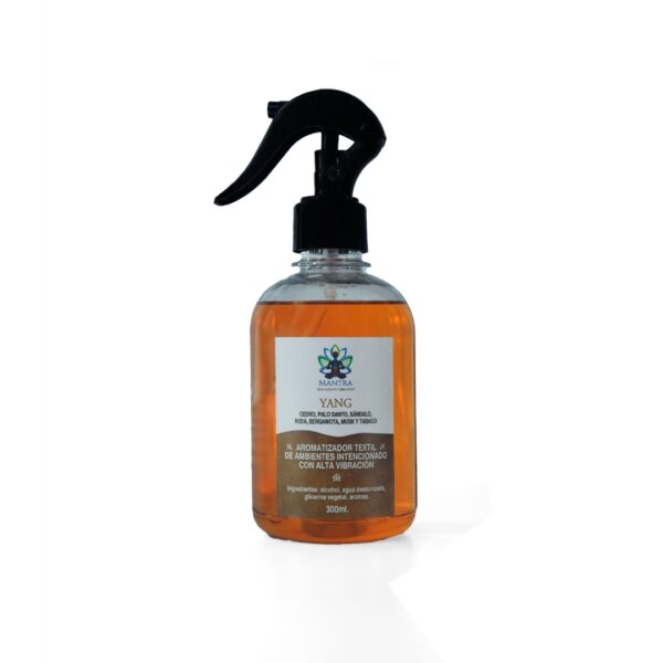 🧡 Aromatizador Textil "Yang" – Protección y Fuerza en Cada Rocío 🔥✨