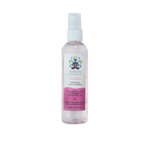 💖 Sanitizante de Manos "Alegría" – Energiza tu Día con una Fragancia Dulce y Vibrante 🌸