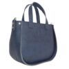 Cartera Media Luna Azul Marino Cantuta - Imagen 3