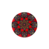 Vela Mandala Rojo Intenso - Image 2