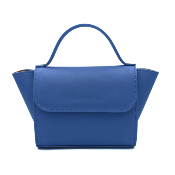 💙 Mini Bag Cantuta - Azul Acero 🔵✨