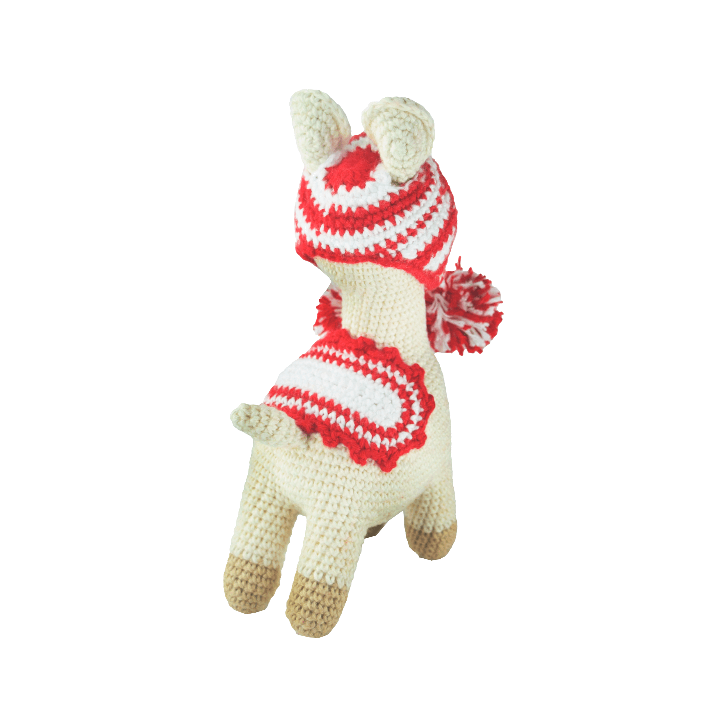 🦙 Amigurumi Llama Tejida a Mano – Encanto Andino con Estilo Único ❤️✨ - Imagen 2
